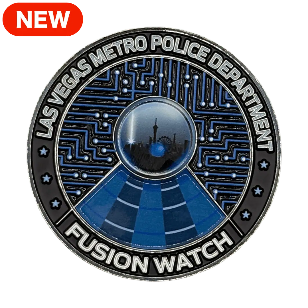 LVMPD Fusion Watch Challenge Coin - Featured Image